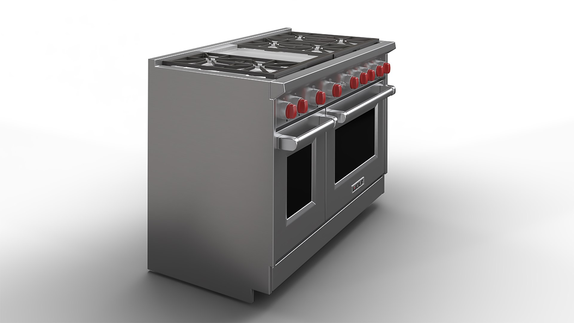 Wolf Gas Range GR486G 3D Model - TurboSquid 2245705