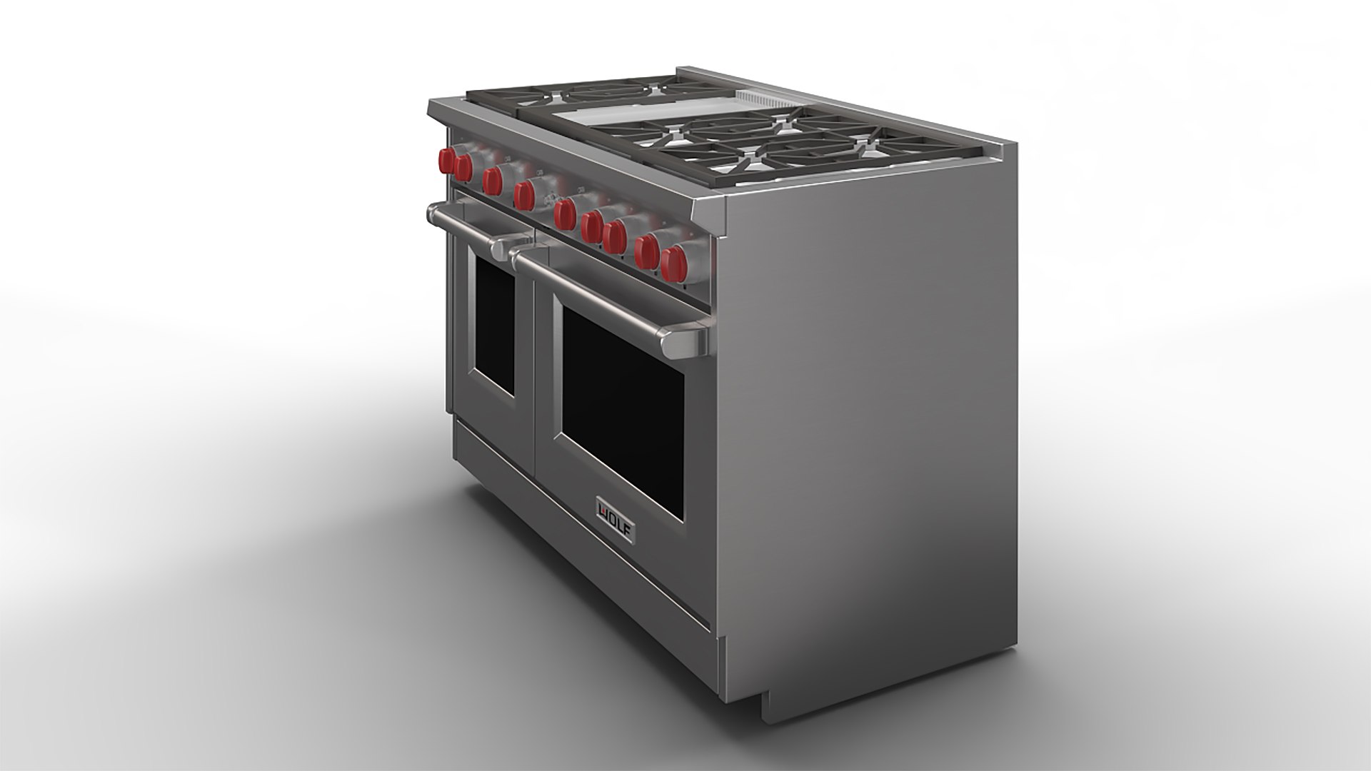 Wolf Gas Range GR486G 3D Model - TurboSquid 2245705