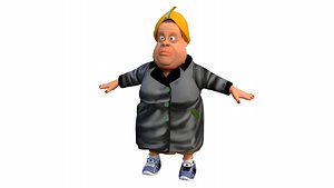 3D nanny character