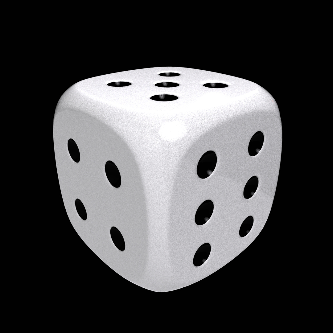 3D dice die TurboSquid 1179196