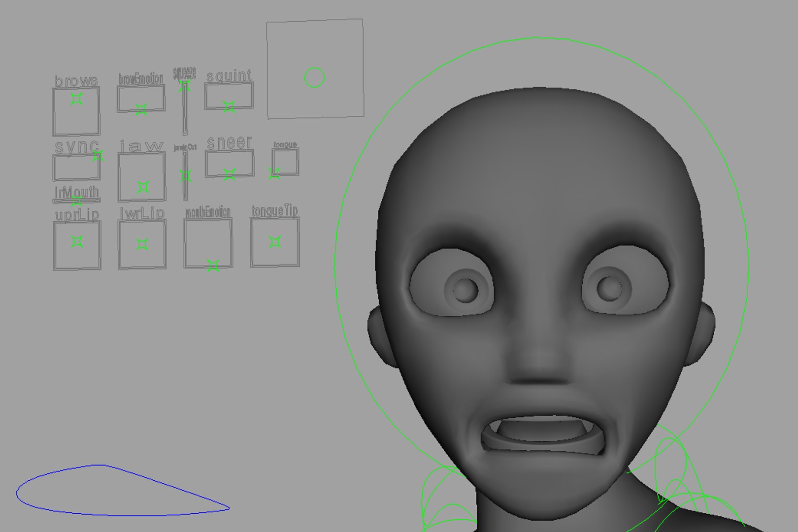 3d Model Character Animate Student