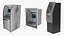 3D ATM Machines Collection 2 model