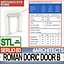 Roman Doric Door B Revit STL Printable