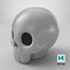3D Decorative skull