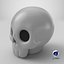 3D Decorative skull