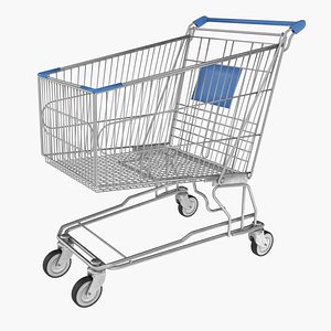 3D Shopping Cart model