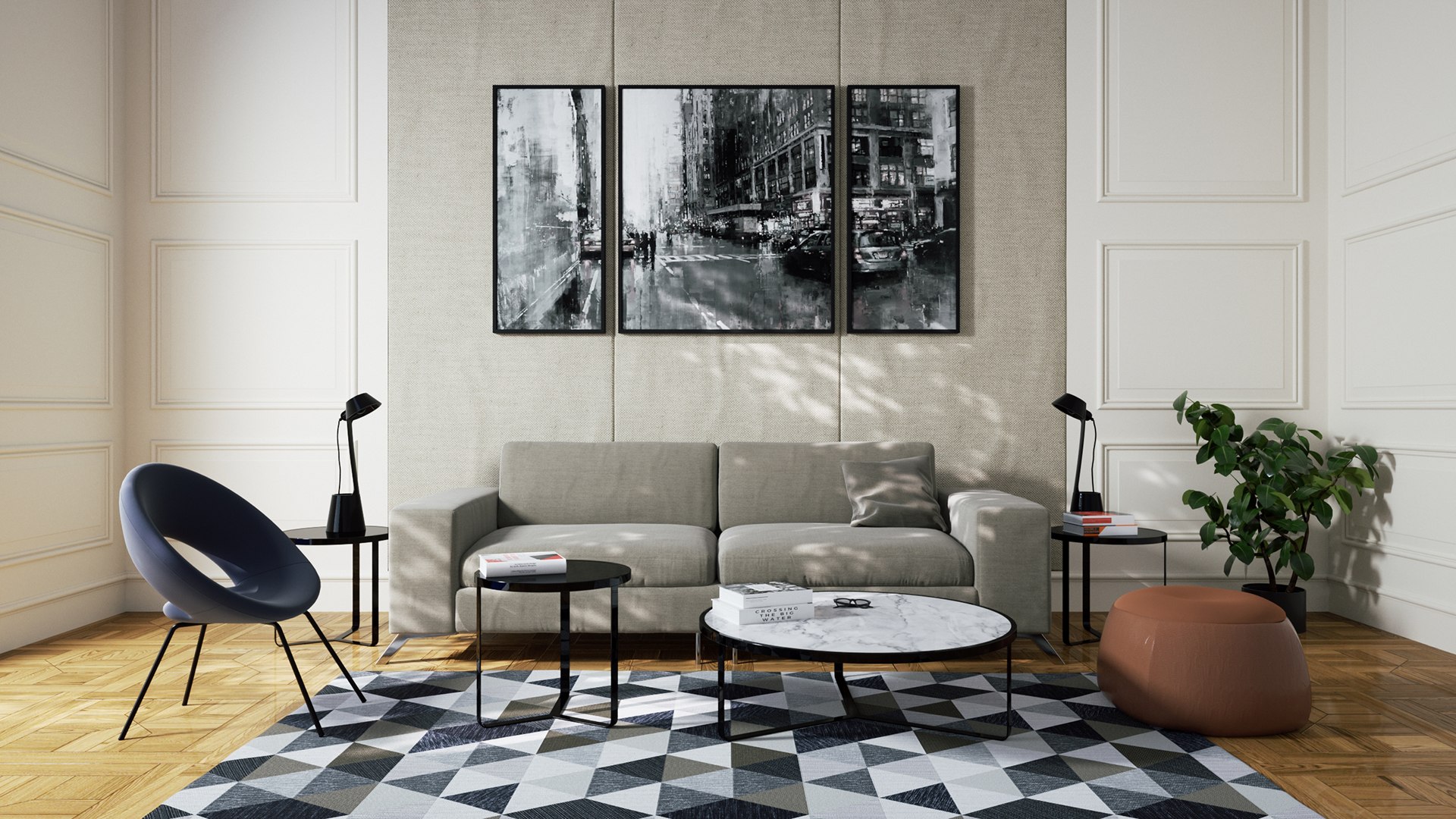 3D render scene living room - TurboSquid 1532223