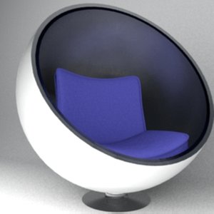 free max mode spherical modern chair