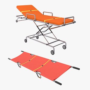 3D model Stretcher Collection