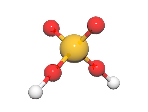 tungsten acid 3D model