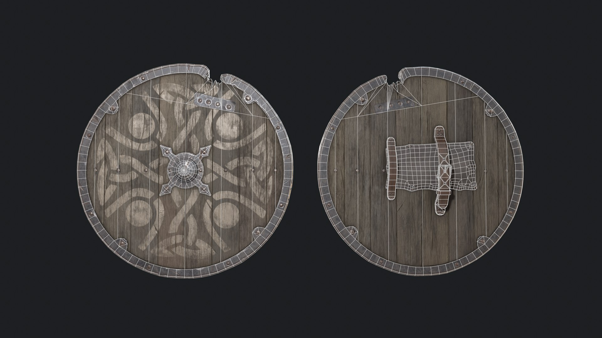 worn shield 3D model https://p.turbosquid.com/ts-thumb/9Q/Tuzc6C/pJTBl57k/4/png/1542533443/1920x1080/fit_q87/bb7941dccb40d5fb6d4ee7f3ce4e482ae404f277/4.jpg