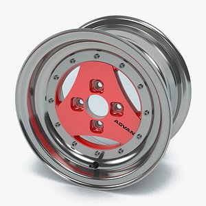 Advan Racing Wheel-3D Printable Model