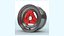 Advan Racing Wheel-3D Printable Model