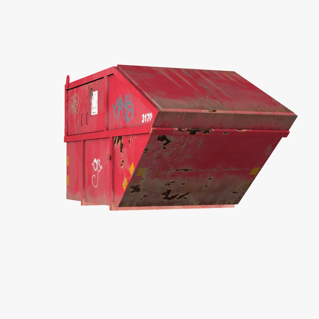 max red container metal