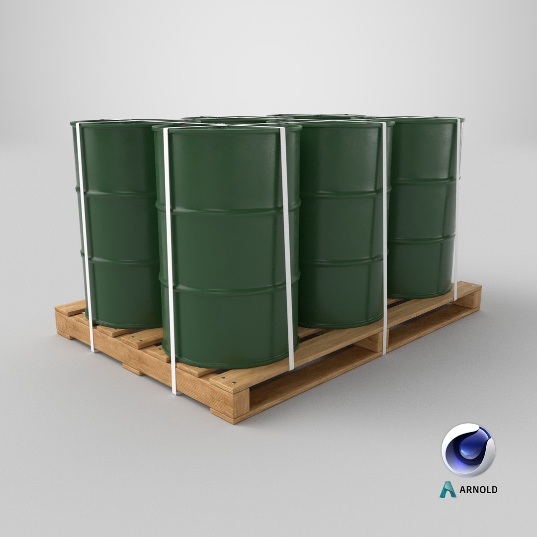 3D model Green Barrels with Pallet https://p.turbosquid.com/ts-thumb/9Q/h8bfvn/8f/stemcell_cinema_4d_arnold_render/png/1710856135/1920x1080/fit_q87/6fc5b35264f7fddb5717d1df22d776b0551ddee0/stemcell_cinema_4d_arnold_render.jpg