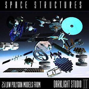 3dsmax space structures range