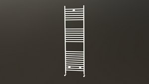 3D bathroom radiator