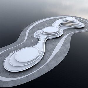 3D building office model