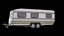 3D Camp Travel Trailer PBR model