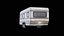 3D Camp Travel Trailer PBR model