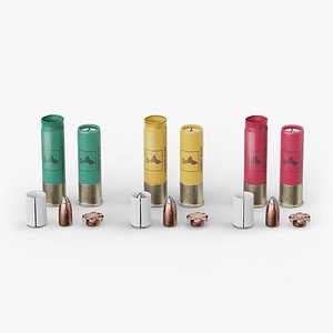12 Gauge Sabot Slug Ammunition Collection