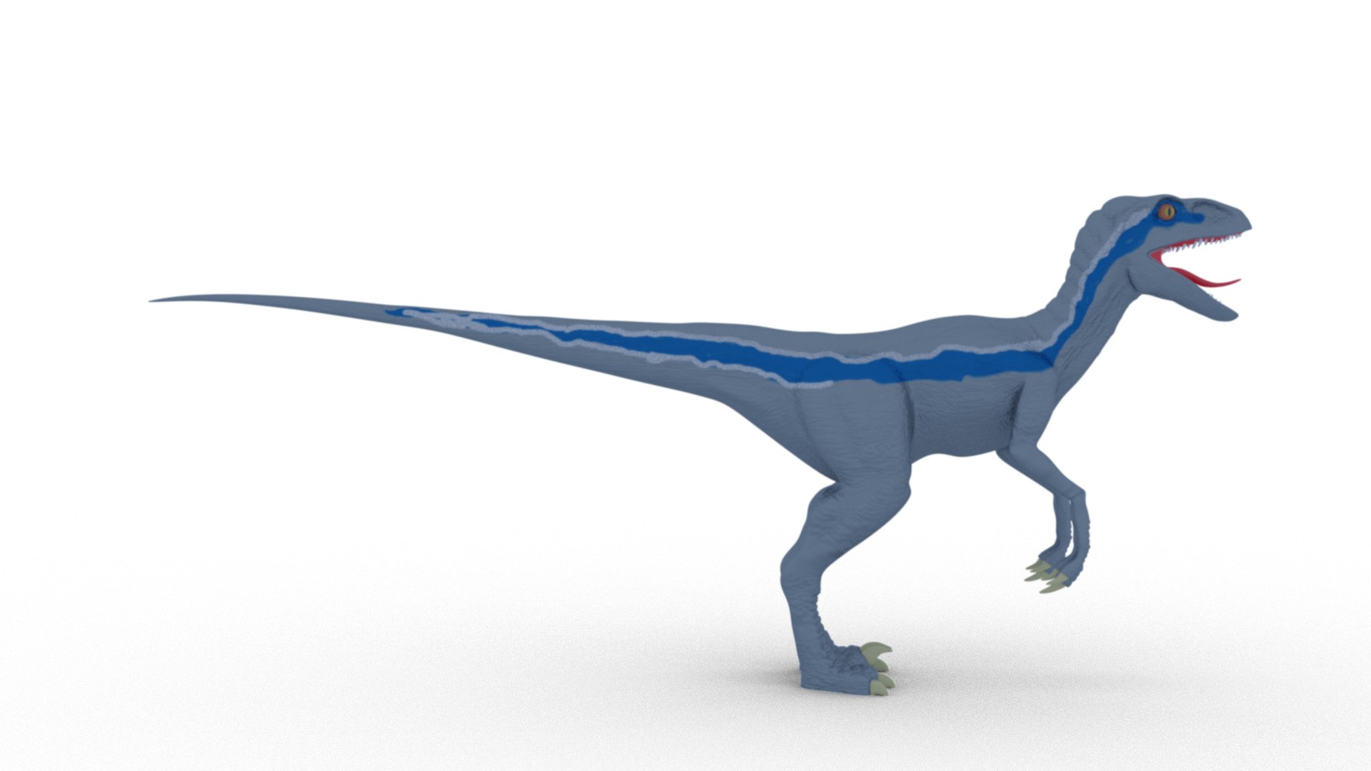 3D raptor dinosaur - TurboSquid 1603363