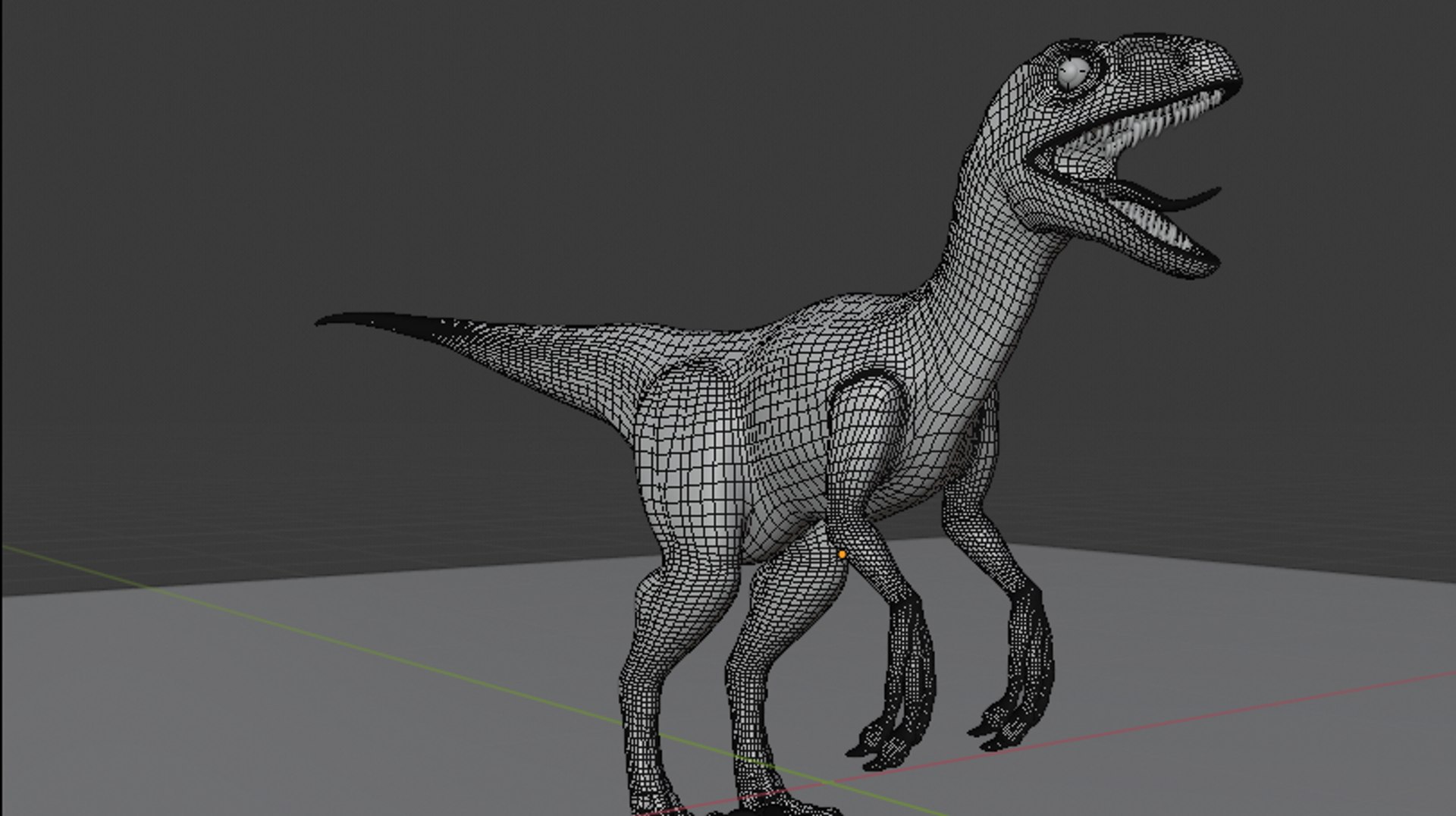 3D raptor dinosaur - TurboSquid 1603363