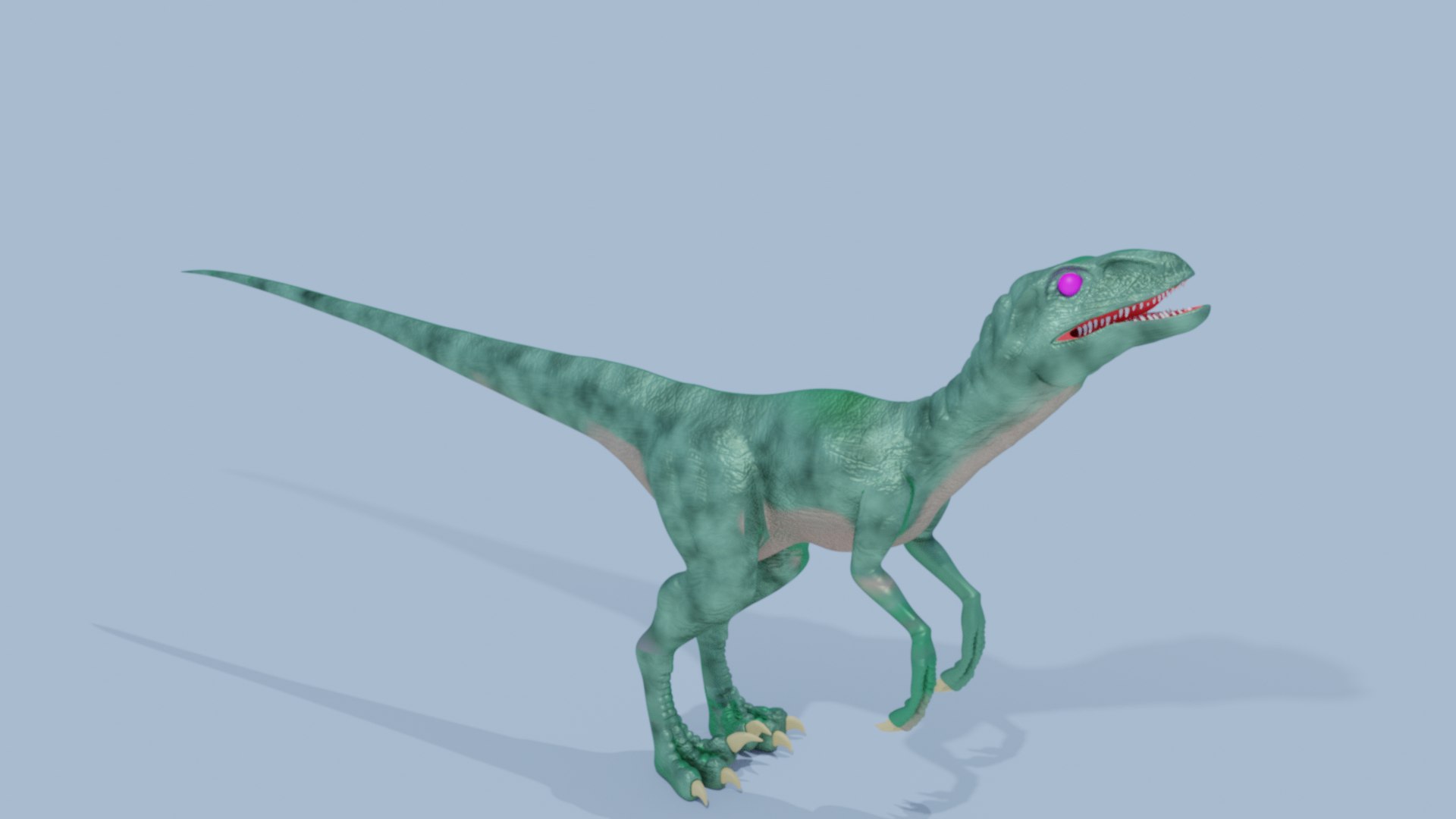 3D raptor dinosaur - TurboSquid 1603363
