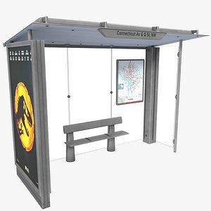 Bus Stop in Washington