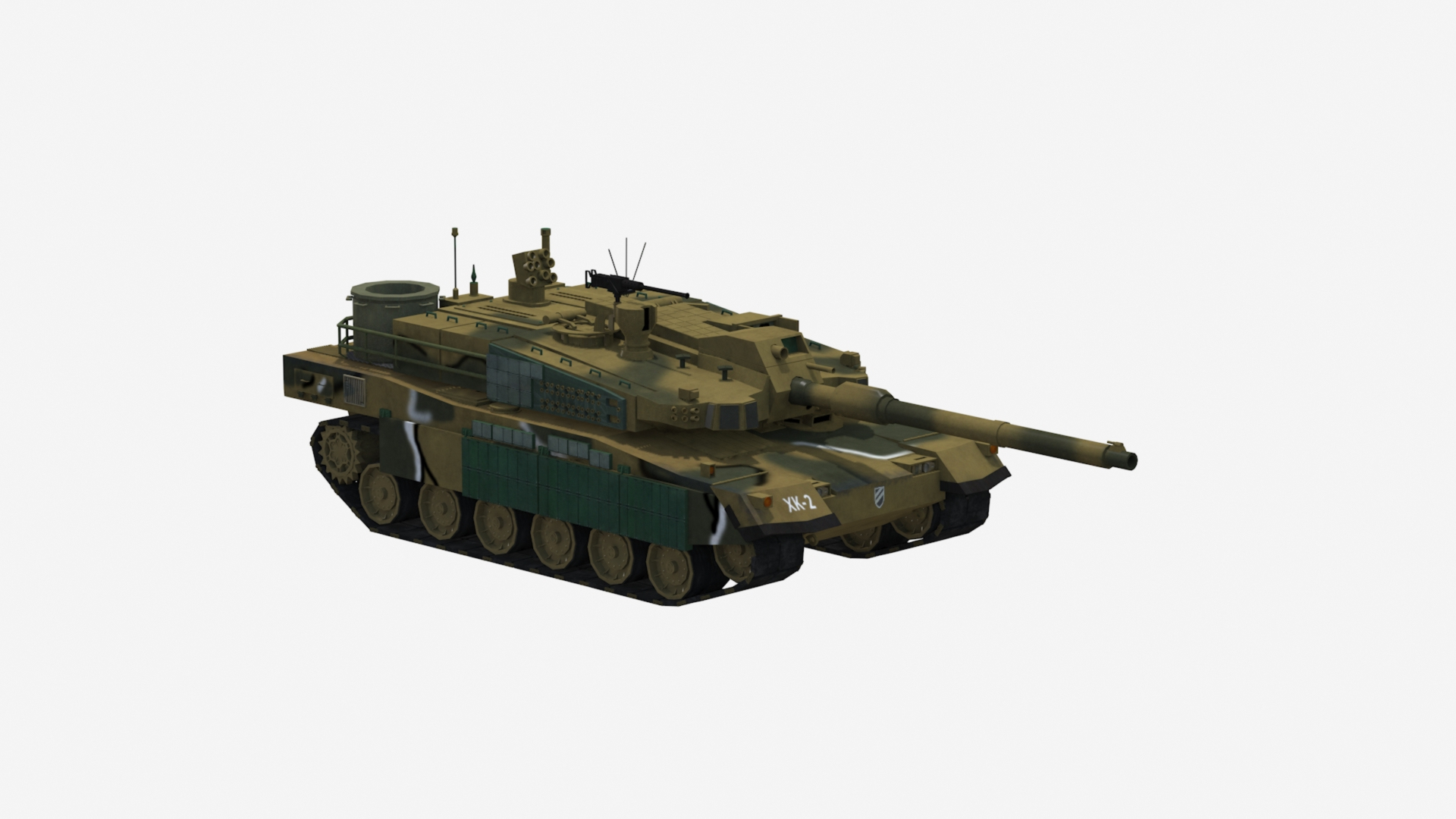 Korean K2 Black Panther Main Battle Tank 3D - TurboSquid 2050526