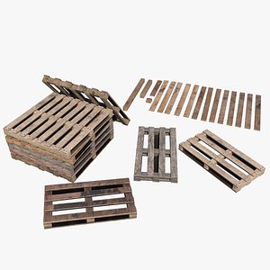 woodpallets 3D model