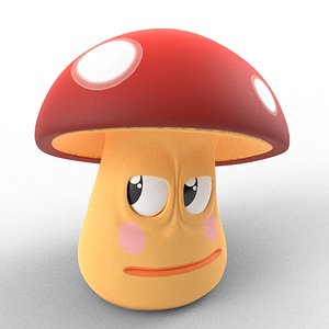 3D mushroom