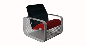 3D chair loft model