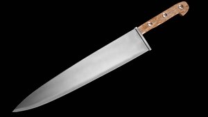 kitchen knife 3D model