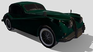 Classic Roadster Jaguar XK-140 model