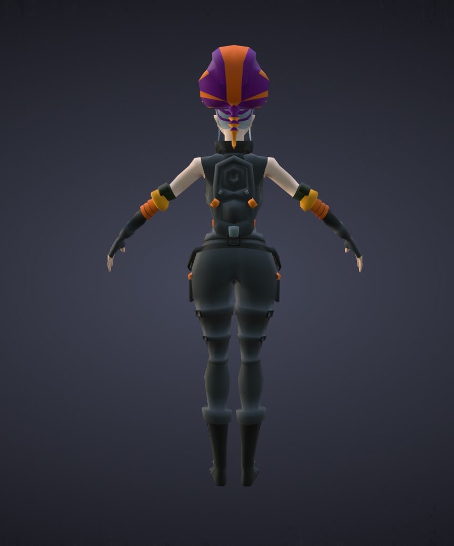 3D Midpoly Cyberpunk Female Character https://p.turbosquid.com/ts-thumb/9R/AjVfyw/Gh/back/jpg/1690829174/1920x1080/fit_q87/25e78260045f73c9452a6bec02017e43ae415e85/back.jpg