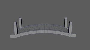 Simple Low Poly Bridge