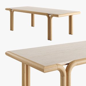 3D IMANE Dining Table by Paolo Castelli model