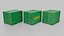 Shipping Containers Set - Customizable with Interior and Exterior