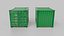 Shipping Containers Set - Customizable with Interior and Exterior