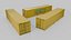 Shipping Containers Set - Customizable with Interior and Exterior