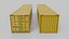 Shipping Containers Set - Customizable with Interior and Exterior