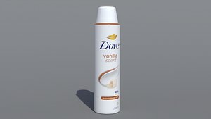 Dove Vanilla Scent Deodorant 3D model
