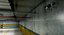 3D realistic public underground car park