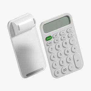 3D model MIIIW 12 Digit Electronic Calculator