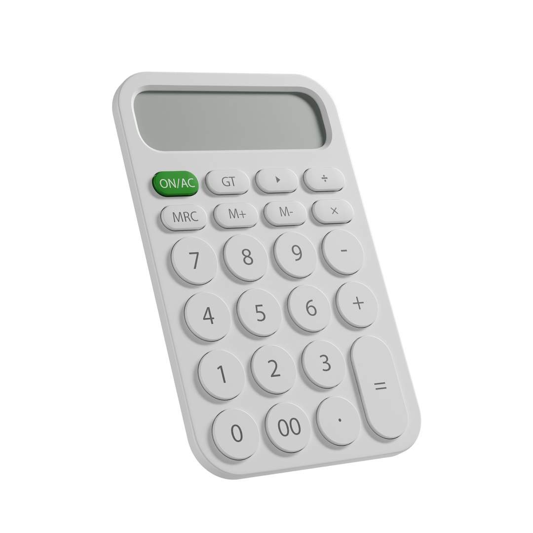 3D model MIIIW 12 Digit Electronic Calculator https://p.turbosquid.com/ts-thumb/9R/Oz1Yu6/NI/5/jpg/1678895453/1920x1080/fit_q87/3ef406636f621361facb369fc1ab99897c595b4e/5.jpg