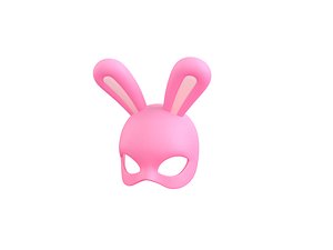 3D model Prop210 Rabbit Mask