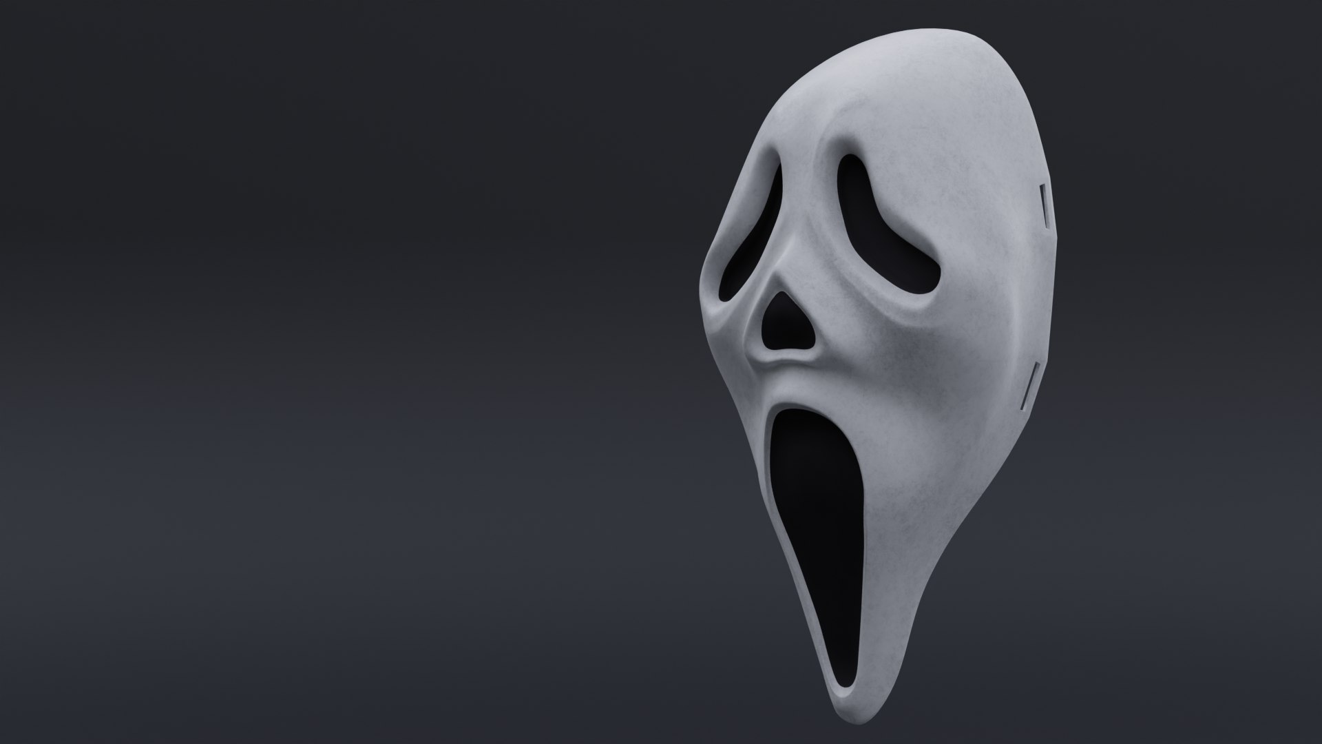 Ghostface Mask 3D Model - TurboSquid 2018603