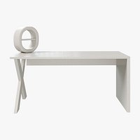 Modern X-Leg Executive Office Desk