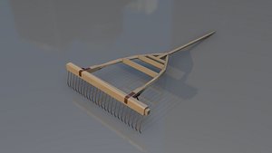 plow agriculture tool 3D